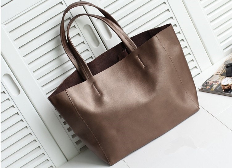 Women Red Leather Tote Bag-Shopper-computer-Ipad-MacBook Bag - Shoulder -Handbag- Leather Satchel /Briefcase Bag purse/handbags Bags
