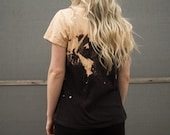 Bleached V-Neck Tee