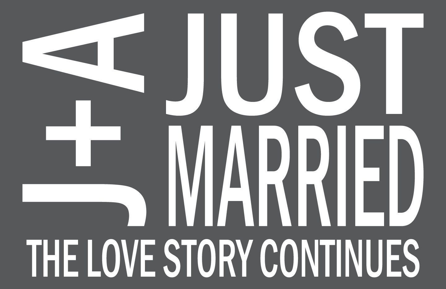 Just Married Car Window Sticker--Customized with initials