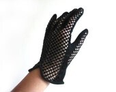 Vintage French Black Gloves - NEYRET PARIS - ParisMadame