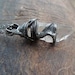 Crystal Quartz huge raw pendant SIGLE KRYSTAL rock crystal meditation winter gift get well valentines, unisex, for him