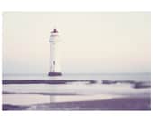 lighthouse color photo print - whimsical fine art landscape photography, water, calm, cream, purple, blue, dream - 14x11 - sweetdreamsandhoney lighthouse color photo print - whimsical fine art landscape photography, water, calm, cream, purple, blue, dream - 14x11 - sweetdreamsandhoney