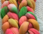 Ashland Bay Polwarth Wool Top Spinning Fiber - 4.1 ounces- Motel Curtains
