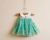 2T,3T,4T,5T,6T baby girl dress toddler girl dress blue tutu dress  toddler dress girl skirt skirt