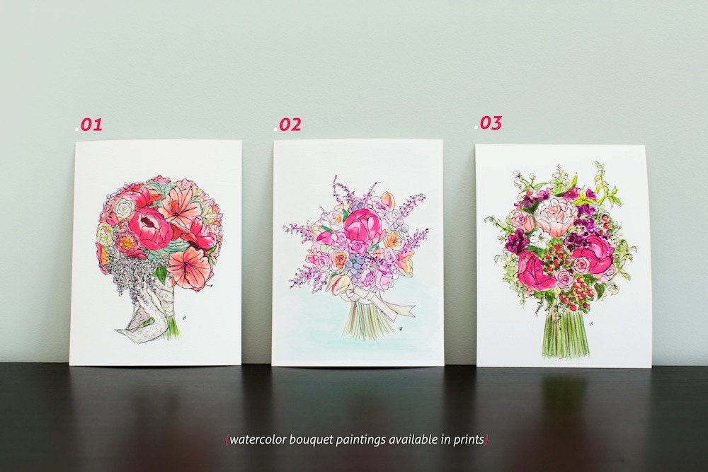 Bouquet 8" x 10" Prints