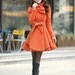 4 colors women's Princess style cape dress Coat jacket with belt Apring autumn winter coat  jacket cute coat dy43 M-XXL