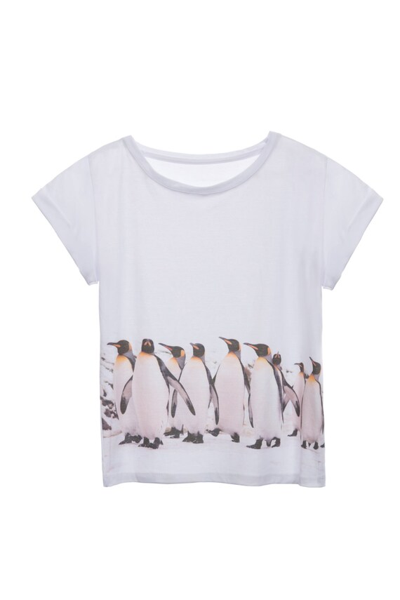 Limited Edition Skimmer  with Penguin Print & Matching Tee