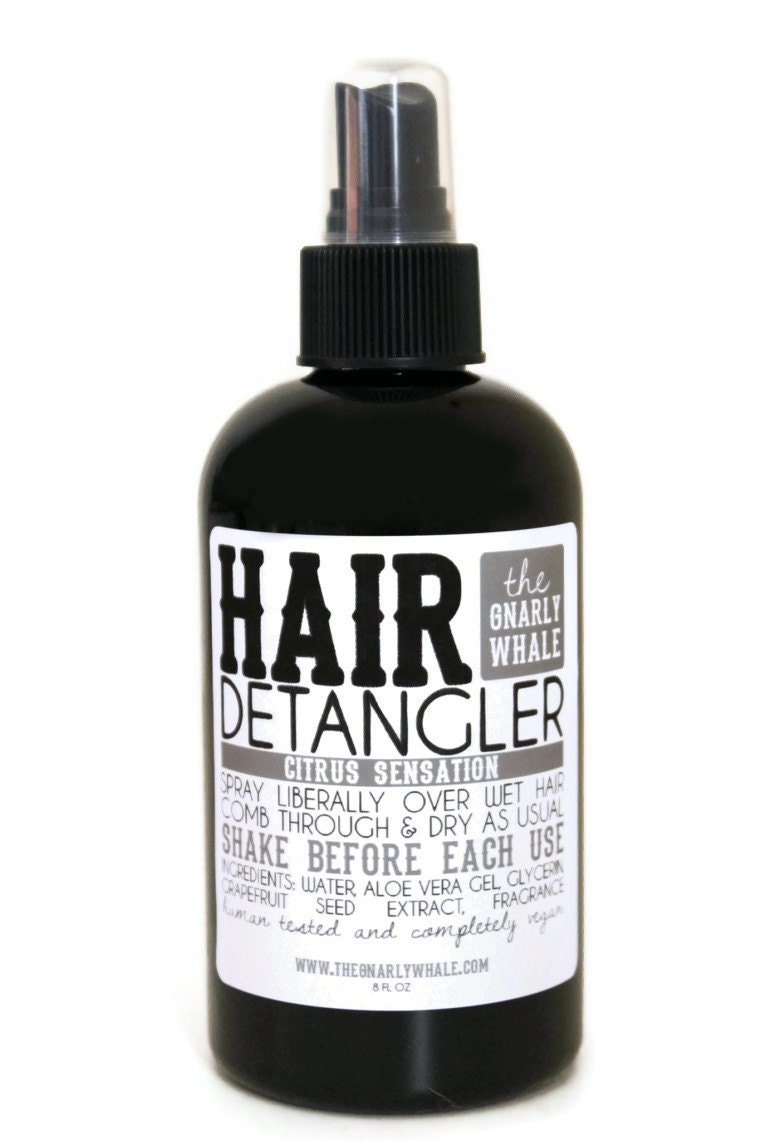 Citrus Sensation Hair Detangler - Vegan 8 oz