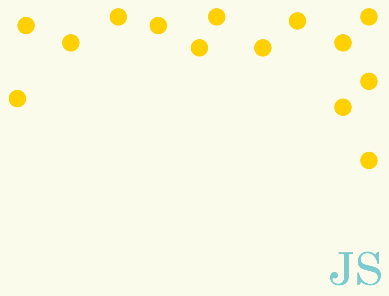 Polka Dot Stationery