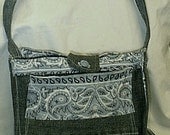 Denim/Bandana purse
