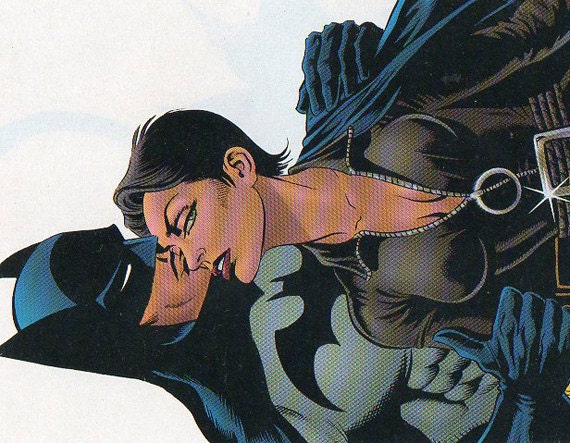 Batman and Catwoman - Forbidden Love - Black Hardcover Mini Notebook - Comic Book Art - Notepad - for Pocket or Purse