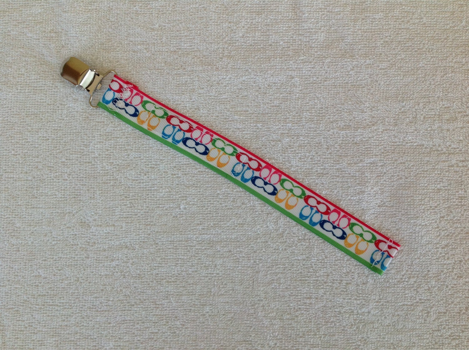 Pacifier Soothie Clip - Coach or Louis Vuitton - Newborn/Infant/Baby Pacifier clip, Soothie,MAM,Nuk,Avent Girl