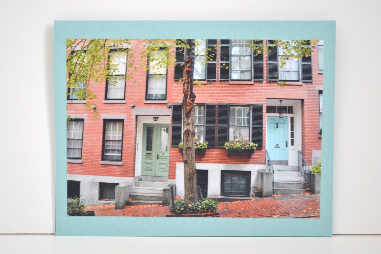 Boston Photo Card, "Beacon Hill"