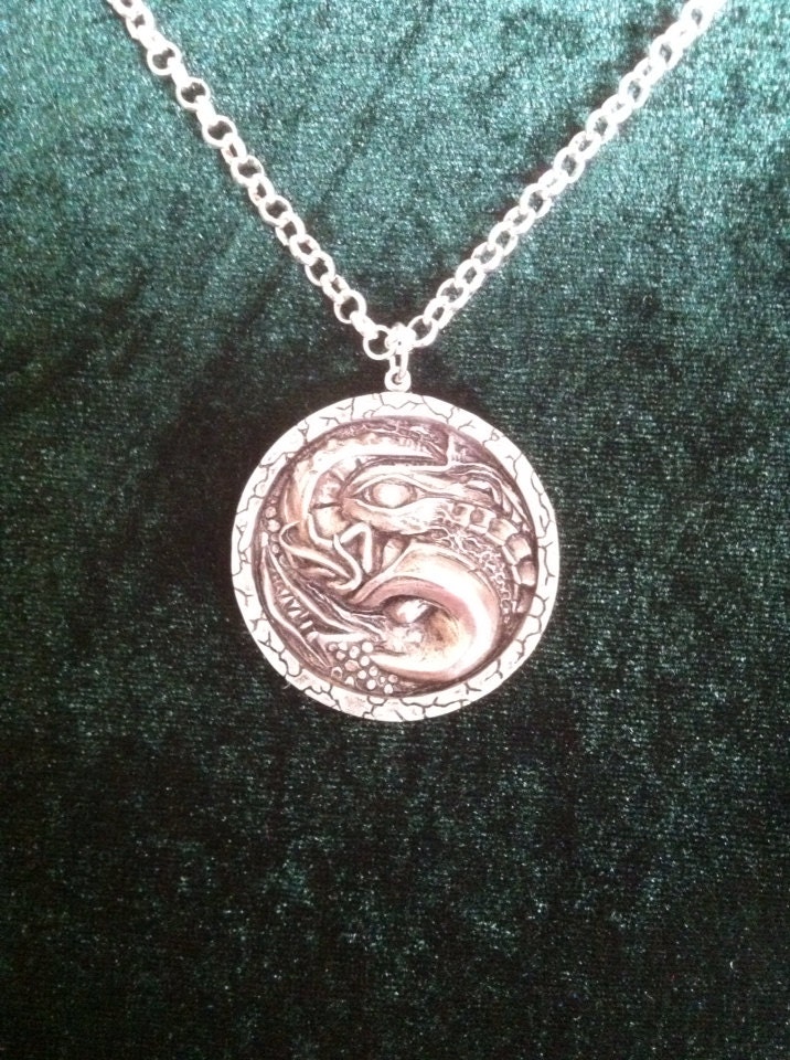 Cthulhu Cult Medallion Pendant LARP Prop