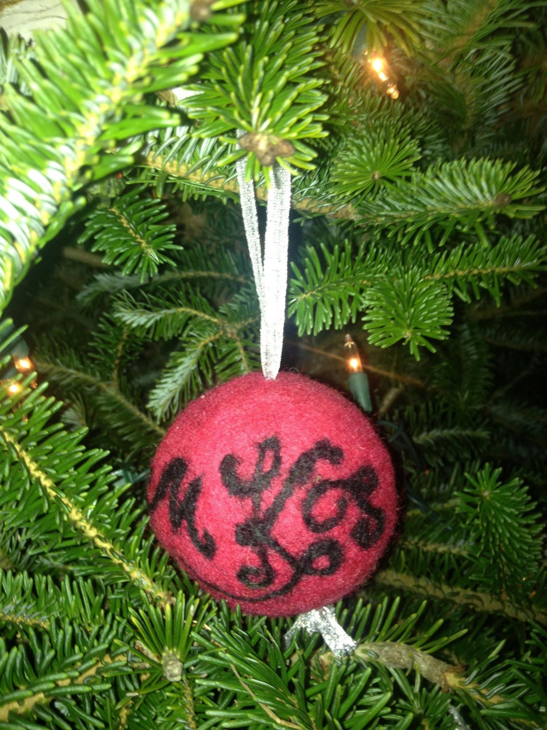 Detailed Design Wool Ornaments, great for gift giving