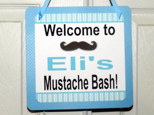 Mustache Party- Mustache Birthday Bash-Mustache Birthday Party Package.Our Lil Man Party