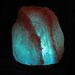 LIMITED EDITION - Saturn Crystal Ball, Himalayan salt lamp sculpture, new age night light (patents pending)