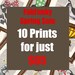Spring Sale10 prints for 65 dollars Original Illustration Art Print Mixed Media Painting wall art wall decor Wall Hanging Digital, Wholesale