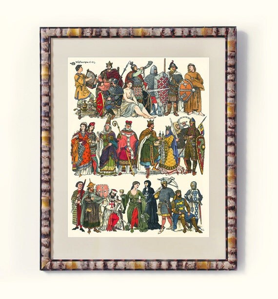 Western Europe VIIXII 11x14 fine art print from by TimesAndMores