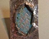 Copper explosion Pendant
