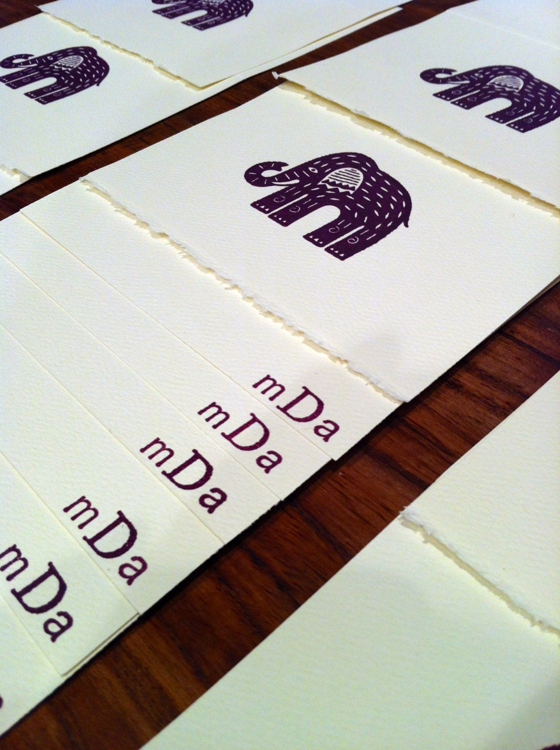 Add your Initials to a set of 25 cards