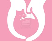 Big Cat Rescue: We Love Cats Valentines Day Poster (16x20)
