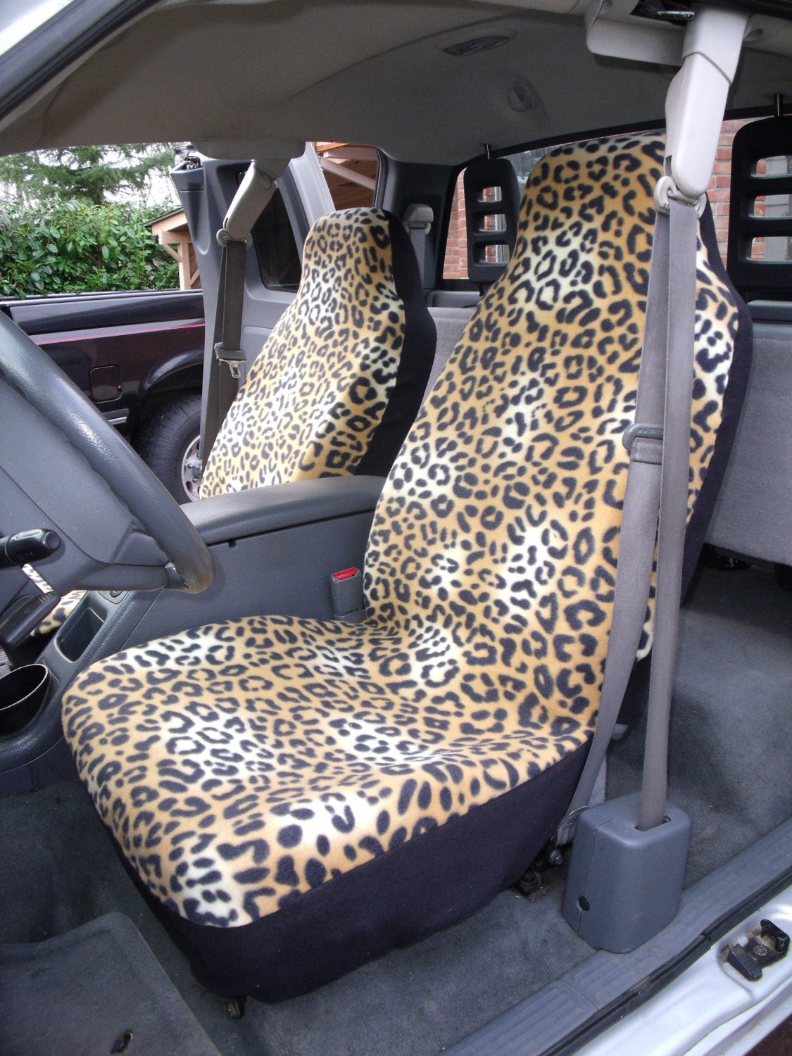 1 Set Cheeta Custom Made Car Seat Covers