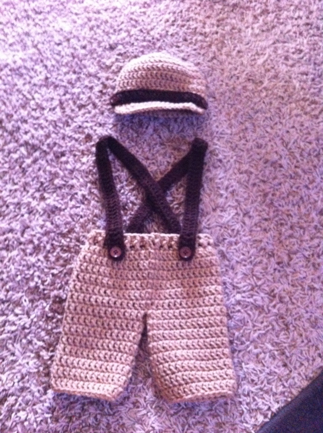 Newborn Newsboy Photo Prop