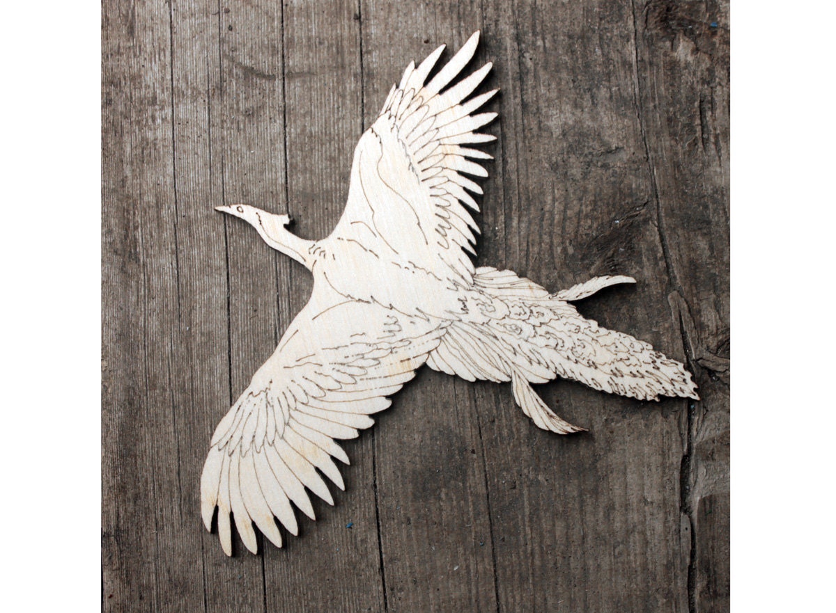 Wood peacock bird animal, decor home, for creative, for decoration, fantasy wood art