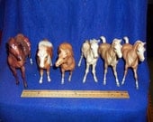 6 Real breyer animal horses old vintage toys collectibles ponies