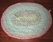 braided rag rug