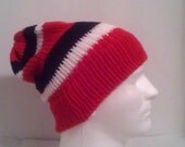 Handmade Knit Mens Cincinnati Bengals Colors Sports Beanie