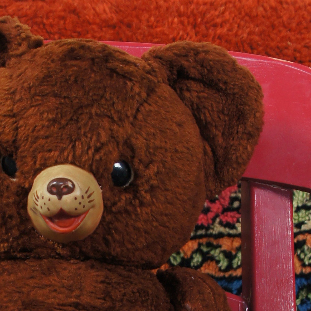 Vintage Teddy Bear / 1950s Stuffed Friend - SPUNKvtg
