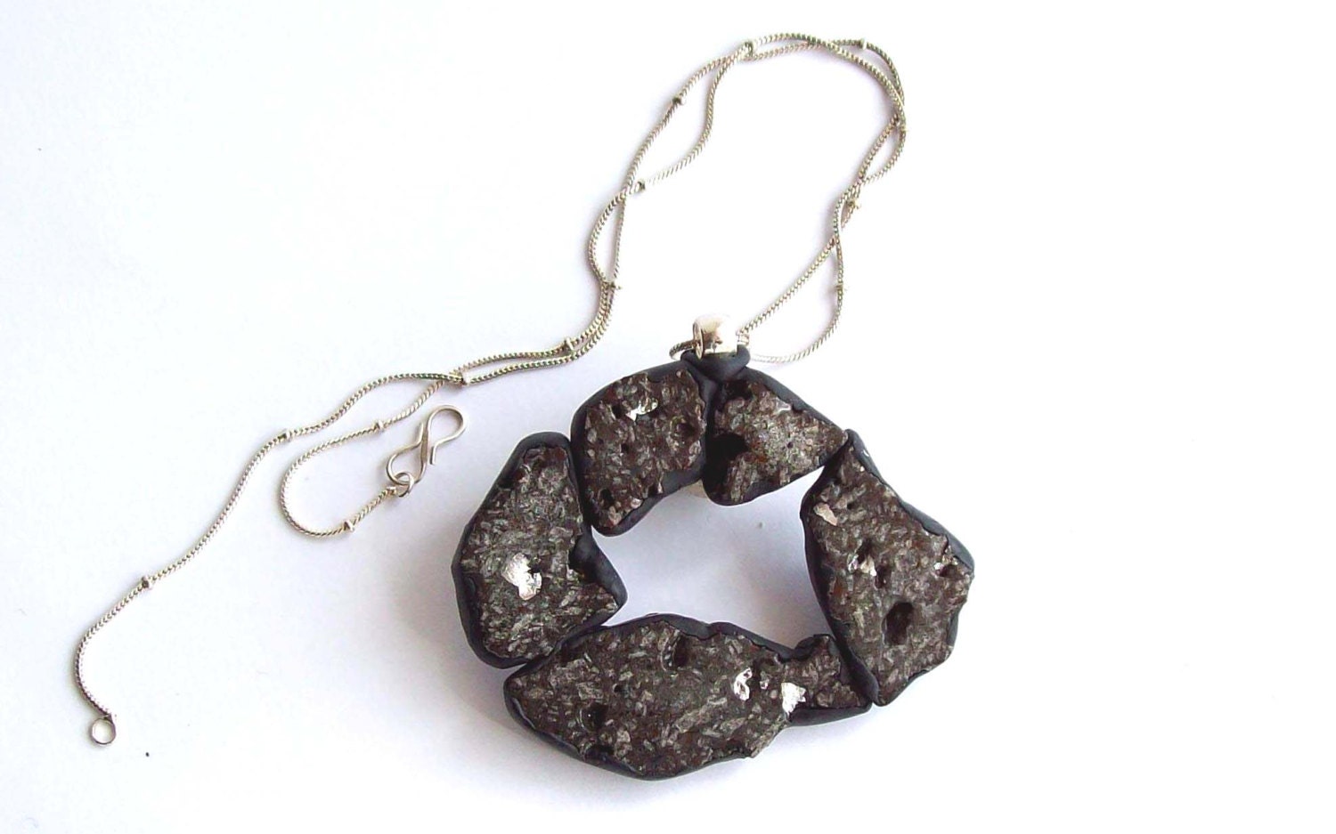 Ceramic jewel lava stone of the volcano Etna- SiclyCeramic Mosaic