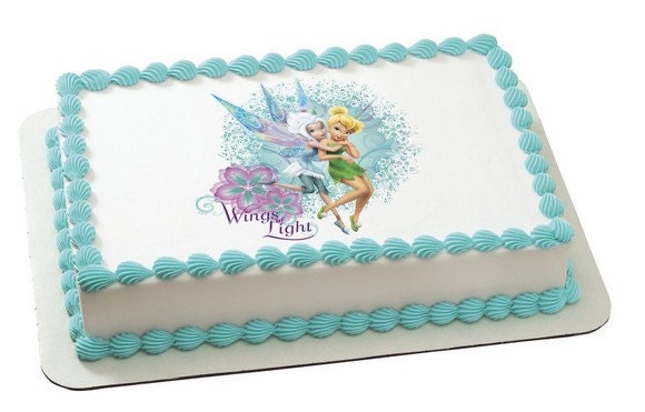 DISNEY FAIRIES-Wings of Light Edible Image Cake Topper Il_170x135