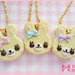 Sweet Cookie Bunny  Necklace by Dolly House