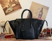 Leather Tote Bag - Ipad Bag - Handbag - Succeeding bag-Briefcase Bag purse/handbags Bags in 2 color(81)