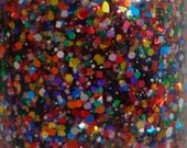 Not My First Piñata - Spring Time Custom Glitter Nail Polish / Lacquer Mini Size 5 ml Bottle