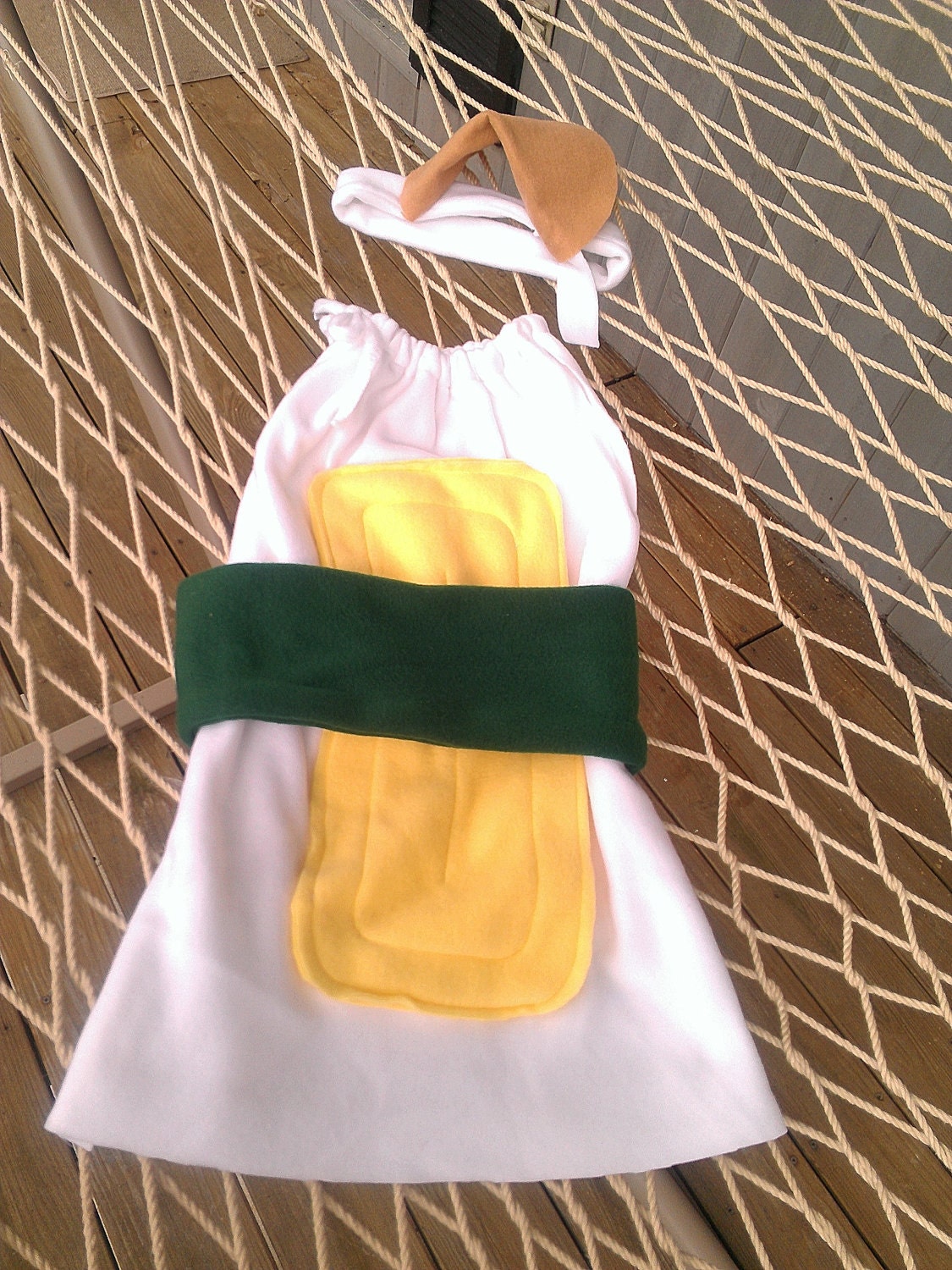 Sushi costume - halloween - infant toddler child sizes custom egg yellow orange salmon