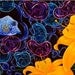 Original Acrylic painting, Bubbles.Fish,Flowers, Hawaiian sea life