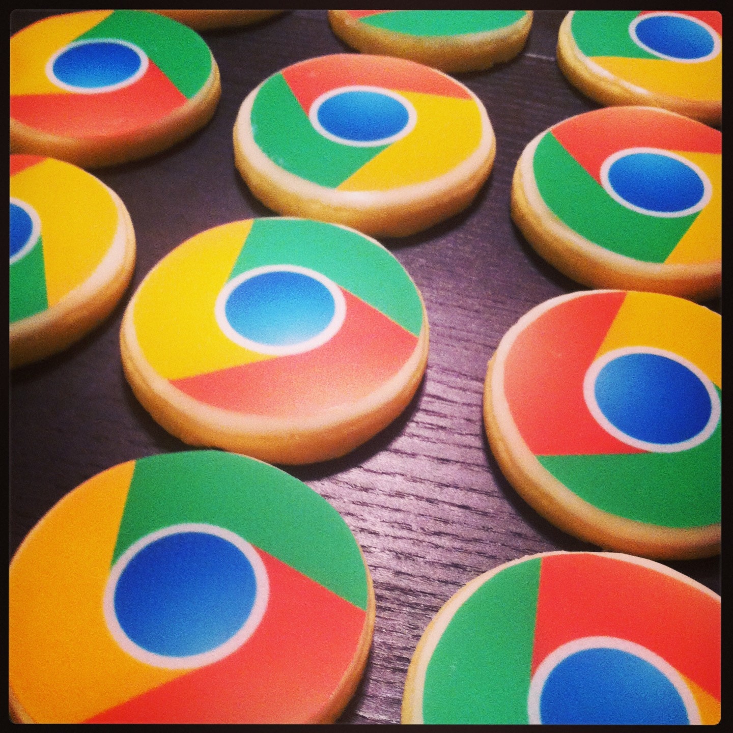 Custom Sugar Paper Printed Cookies