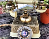 Beautiful Vintage Rotary Dial Decorative Phone