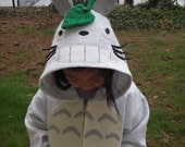 TOTORO - Hoodie for Kids - Inspired by the Studio Ghibli movie "My Neighbor Totoro"