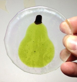 Pear Suncatcher