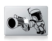 Star wars boba fett - Mac Decal Macbook Decals apple decals mac decals vinyl macbook stickers Vinyl mac stickers