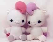 Plushie Sewing Pattern PDF Cute Soft Plush Toy - Hana Baby Pony Cuddly Stuffed Animal 18"