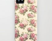 Shabby Chic Roses iPhone 5 Case by Janespace