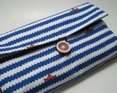 Nautical Boats Wallet- All purpose womens wallet for Cash Envelope Budgeting System