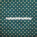 3ft x 3ft Blue Wallpaper Backdrop for Photos - Polka Dot Photography Prop  -  Item 587