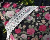 Handmade Retro Style Say It With Flower Roses No.1 Pillow Cushion Cover 16"x16" (indoor)